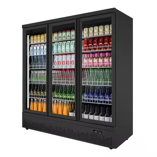 Arctix® 3-Door Display Fridge – APM3