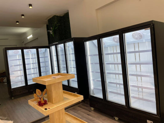 Arctix® 3-Door Display Fridge – APM3